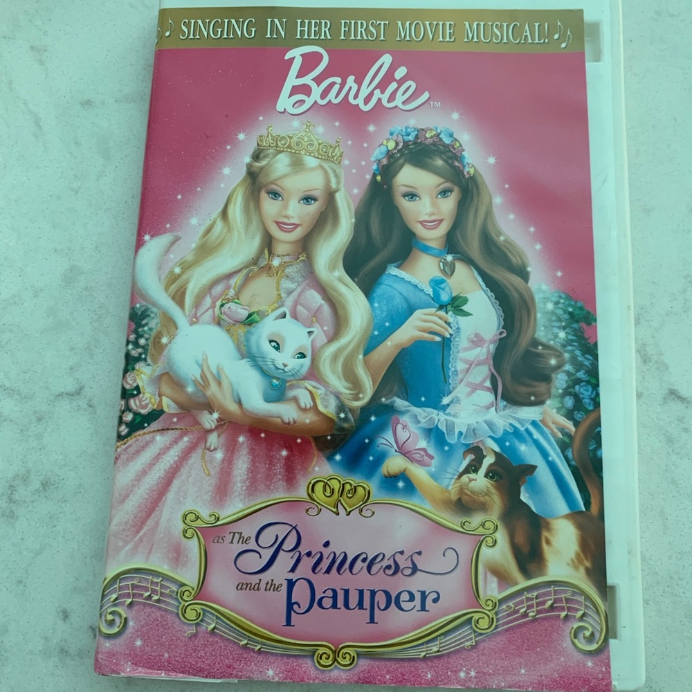 Barbie The Princess and the Pauper DVD